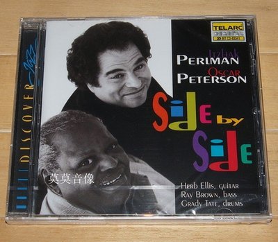 暢享CD~現貨 TELARC  CD83341 肩并肩 SIDE BY SIDE 帕爾曼 彼得森CD正版