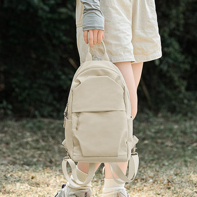 迷你小型雙肩包女生新款大學生簡約書包時尚輕便旅行背包mini