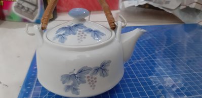 香山窯葡萄花茶壺杯組（含5杯子）