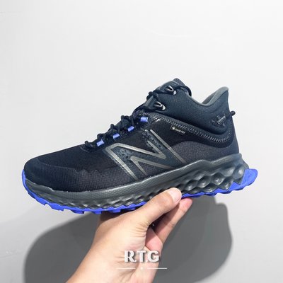 【RTG】NEW BALANCE MTGAMGB1 GORE-TEX 黑藍 越野慢跑 高筒 緩震 包覆 男鞋
