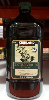 【小如的店】COSTCO好市多代購~KIRKLAND 冷壓初榨橄欖油(每瓶2公升) 1058619