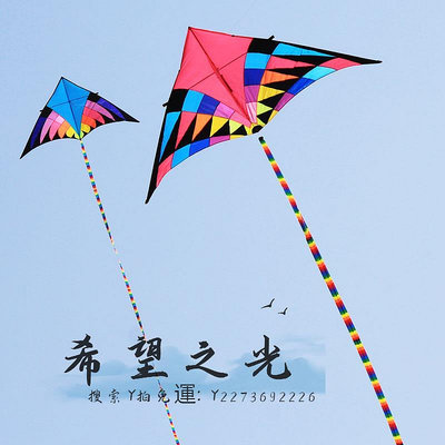 特技風箏巨型風箏6平雙橫桿大型三角風箏妖姬風箏2平3平比賽長尾6