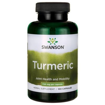 【天然小舖】Swanson Turmeric 薑黃素 720 mg*100顆
