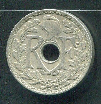 【硬幣】France (法國), 10 Centime , K866a , 1932 #207014,品相極美XF