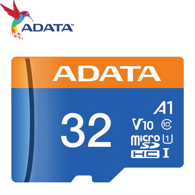 ADATA 威剛 32G 32GB 100MB/s microSD microSDHC TF U1 A1 V10 記憶卡