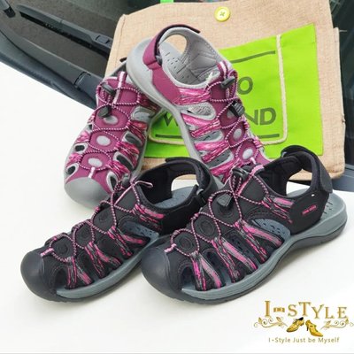 ♀️女：迷彩束帶撞色運動護趾涼鞋(迷彩黑/迷彩紫)、護趾運動涼鞋、迷彩運動護趾鞋、戶外運動涼鞋