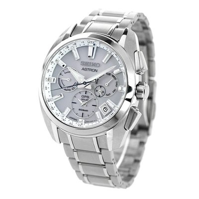 預購 SEIKO ASTRON SBXC063 精工錶 手錶 43mm GPS太陽能 銀色面盤 鈦金屬錶帶 男錶女錶