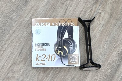 送耳機架 帶發票 凱琴國際公司貨 AKG K240 監聽耳機 直播 線上教學 門市近西門町捷運站