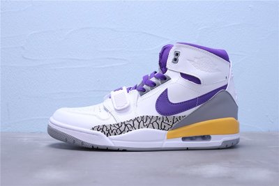 Nike Air Jordan Legacy 312 白紫黃 運動籃球鞋 男鞋 AV3922-157