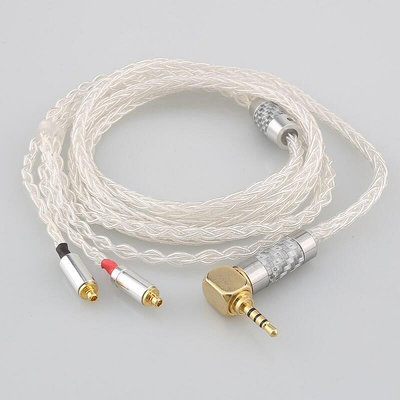 百货精品��現貨��純銀AKG N5005 n30 N40 MMCX耳機升級線2.5 3.5 4.4平衡耳機線