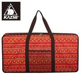 【KAZMI】K4T3B003 經典民族風折疊桌收納袋(82x42x10cm) 紅色 折疊桌收納袋/收納盒