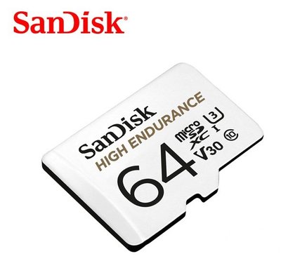 《SUNLINK》SANDISK High Endurance 64G 64G U3 行車/監控 高耐用記憶卡 64GB