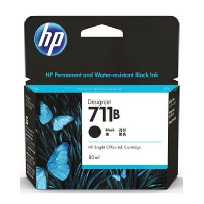 【葳狄線上GO】HP T520 /530/130/120原廠黑色墨水匣 NO.711B80ml (3WX01A)