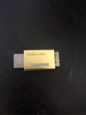 二手 HDMI TO VGA 轉接頭 轉接線