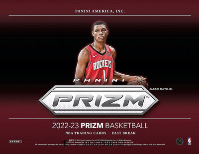 球星卡【iR】NBA球星卡 2223 Panini Prizm Fast Break 折射 籃球 盒卡盒卡