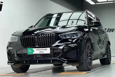 全新 BMW 2019-2021年 G05 X5 升級全車X5M保桿套件+暗夜武士小包下巴運動套件 現貨