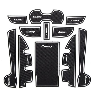 豐田 TOYOTA 2012-2017 Camry 7代 7.5代 矽膠 水杯墊 門槽墊 門槽水杯墊 防水 配件