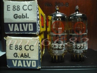 "真空管的異想世界" VALVO E88CC / CCA 特選管 訊號管