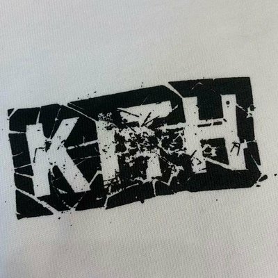 Kith Splintered Logo Tee 19SS BOGO 破裂Logo 圓領T恤