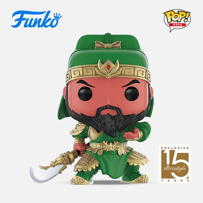 Funko POP Asia三國演義小俠人物擺件關羽關公曹操張飛公仔手辦