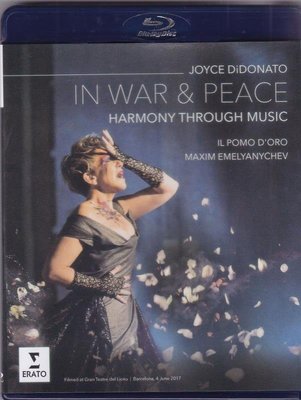 高清藍光碟 DiDonato In War & Peace Harmony Through Music 迪多納瓦斯 25G