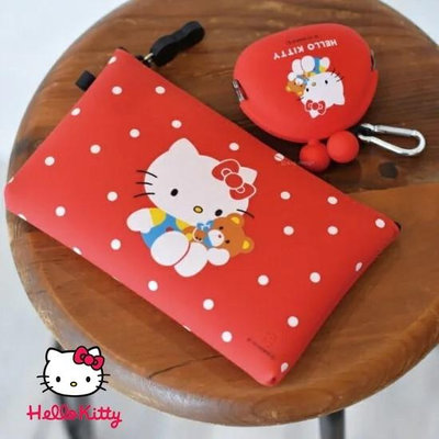 ♥小花花日本精品♥ Hello kitty 零錢包 收納包 手拿包 證件包 小物包 口紅包 ~ 5