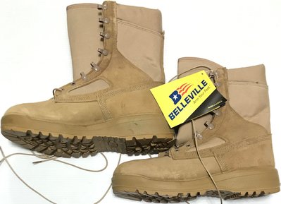 美軍公發 ARMY 陸軍 Belleville 340DES 戰鬥靴 沙漠靴 全新 SIZE：US12.5R