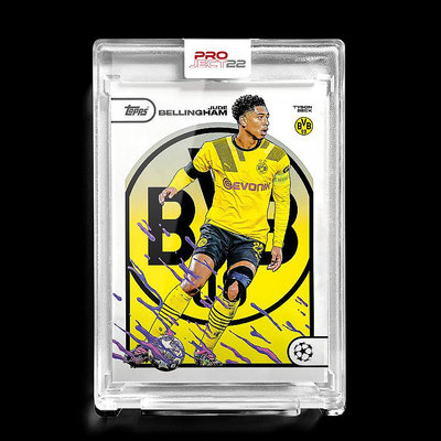 Topps Project22 - Jude Bellingham by Tyson Beck - BVB 德甲多特蒙德 貝林漢姆