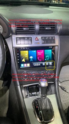 BENZ W203 實裝車安裝分享 JHY P300 8核心安卓機 2G+32G#P300 #JHY  #Carplay