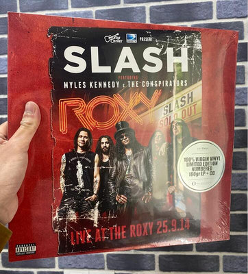 眾信優品 黑膠唱片 Slash Live at Roxy 限量版 3LP CD