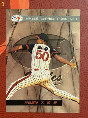 1995-258 1995 上半球季 時報鷹隊防禦率 No:1 凱樂