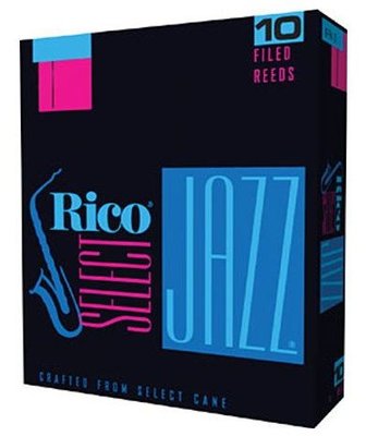 美國 RICO Select Jazz 中音 薩克斯風竹片 3 Hard Alto Sax (10片/盒)
