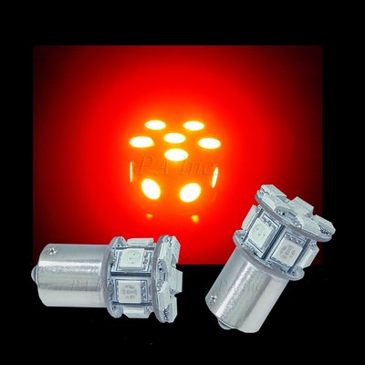 【PA LED】24V 1156 紅光 13晶 SMD LED 方向燈 大客車 遊覽車 聯結車 貨車 卡車 小尺寸