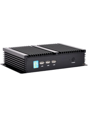 ITX機殼占美 酷睿12代i5-1235U十核工控機小電腦主機嵌入式低功耗無風扇