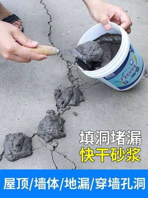 水泥地面修補填縫劑家用散裝速干白水泥砂漿墻面補洞防水補漏膠泥