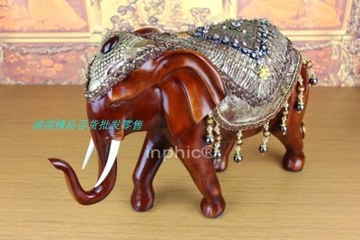 INPHIC-擺飾工藝品  裝飾品擺設家居 仿紅木大象擺飾