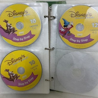 寰宇迪士尼美語step by step DVD 拆售每片398元主課程Disney 寰宇家庭