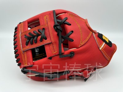 ※宇宙棒球※ZETT 2023新款 812系列 反手棒壘球手套 11.5吋 內野工字 日本紅 BPGT-81206