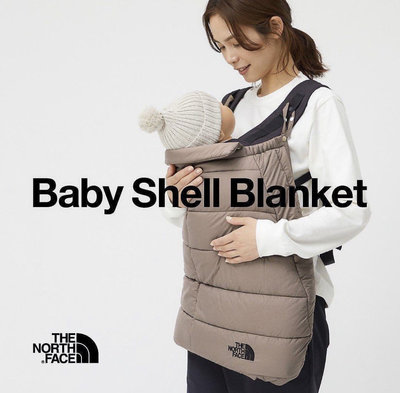 THE NORTH FACE BABY SHELL BLANKET 嬰兒揹帶 nnb72201。太陽選物社