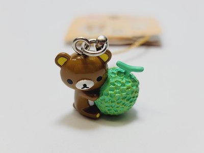 北海道限定-拉拉熊 懶懶熊 吊飾-C