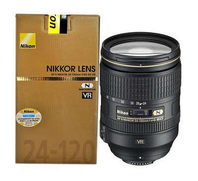 相機鏡頭Nikon/尼康 AF-S NIKKOR 24-120mm f/4G ED VR 相機鏡頭