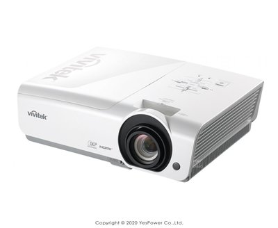DX977WT Vivitek XGA 多媒體投影機 6000流明/1024x768/3W喇叭/高對比