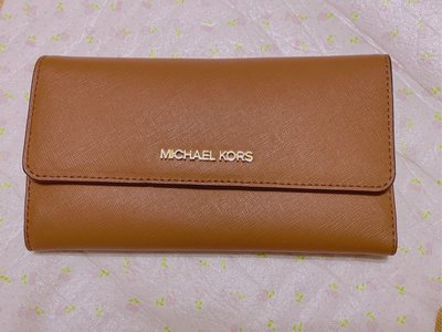 ❤️Michael Kors 防刮皮革長夾（咖啡）