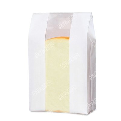 下殺 (null)空白開窗牛皮紙土司袋 吐司袋面包袋 食品包裝袋直銷100個