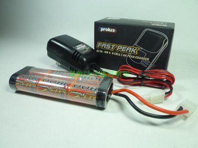 大千遙控模型 Prolux AC (4~8CELL)4.8V~9.6V 1.0ANi-MH充電器+7.2-1800電池