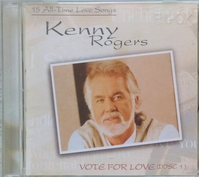 《絕版專賣》Kenny Rogers 肯尼羅傑斯 / Vote For Love 愛的獻禮 (2CD)