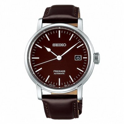 SEIKO 精工 PRESAGE 琺瑯工藝機械腕錶 SPB115J1/6R35-00F0B