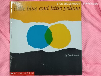 *NO.9 九號書店* Little blue and little yellow 英文繪本童書 SCHOLASTIC