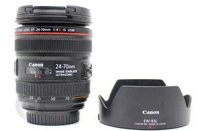 【高雄青蘋果C】Canon EF 24-70mm F4 L IS USM 小三元 二手鏡頭#82579