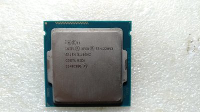 【戰】Intel Xeon~E3-1220V3 ~CPU~四核心~3.10G~ 1150 腳位~一切正常~免運費~~
